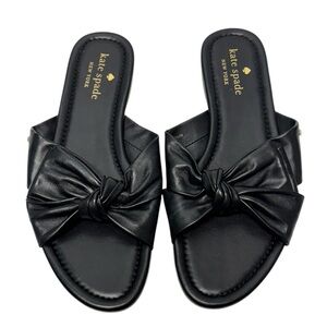 Kate Spade New York Marcella
Leather Slide in Black Size 8